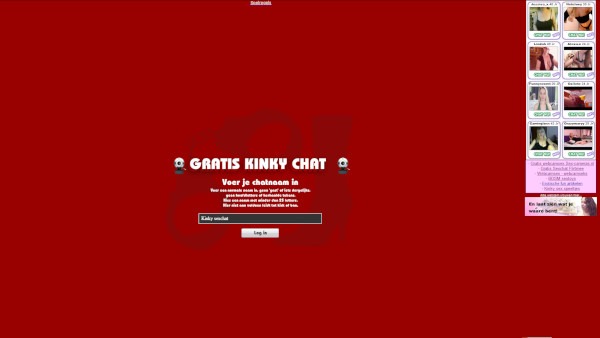 Gratis kinky sexchat inloggen zonder account